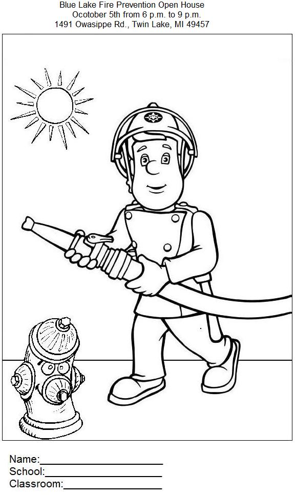 smoke coloring pages - photo #27